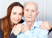 Young Woman and Old Man